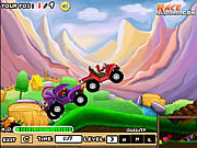 Флеш игра онлайн Bumpy Racer